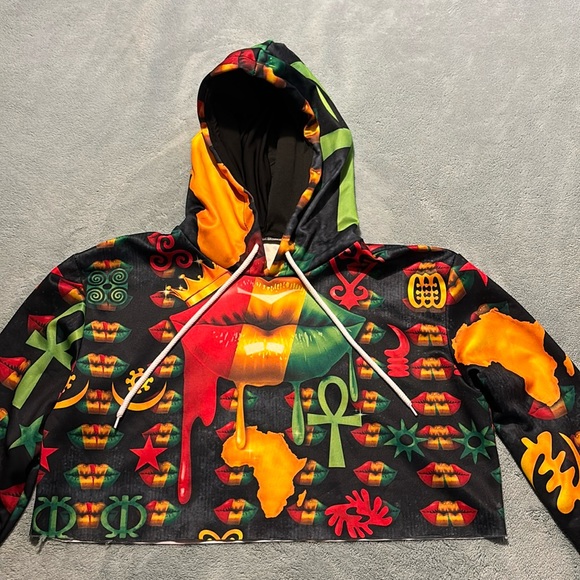New Cropped hoodie - Picture 1 of 5
